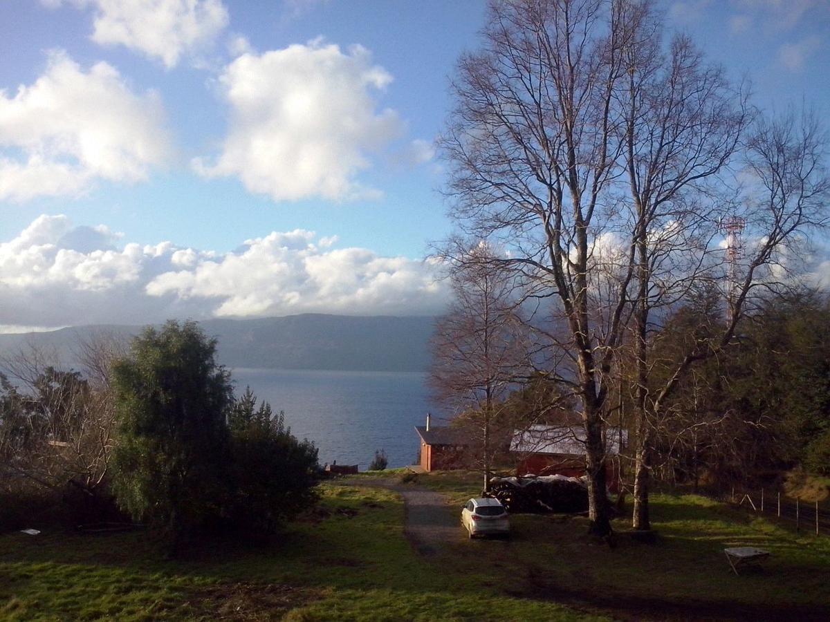 Cabañas Ayalén con vista al Lago Pucón Esterno foto