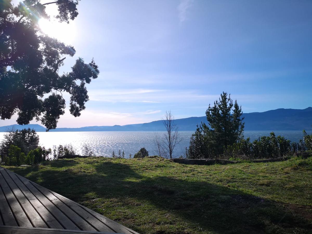 Cabañas Ayalén con vista al Lago Pucón Esterno foto